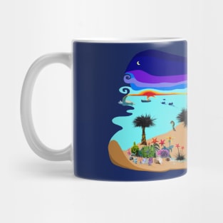 Under The Whale Of Night Mug